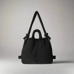 Astoria | Damen Gesteppte Puffer Handtasche in Schwarz
