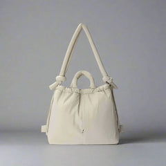 Astoria | Damen Gesteppte Puffer Handtasche in Beige