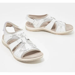 Atmungsaktive Knöchelsandalen für den Sommer - Clarisse in Weiß