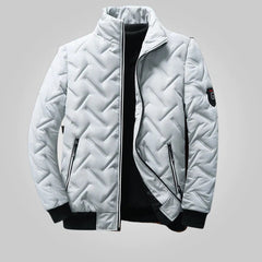 Atmungsaktive Warme Winterjacke - Viktor in Grau