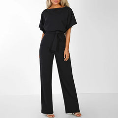 Elva - Eleganter Jumpsuit in Schwarz