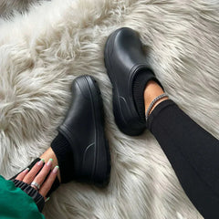 HILDERS – Bequeme gemischte Herbstschuhe in Schwarz