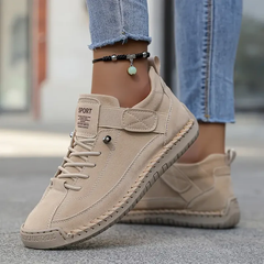 Alina | Damen Orthopädische Slip-on Sneaker in Beige