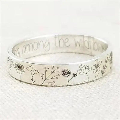 Luitberta – Floraler Gravur-Ring