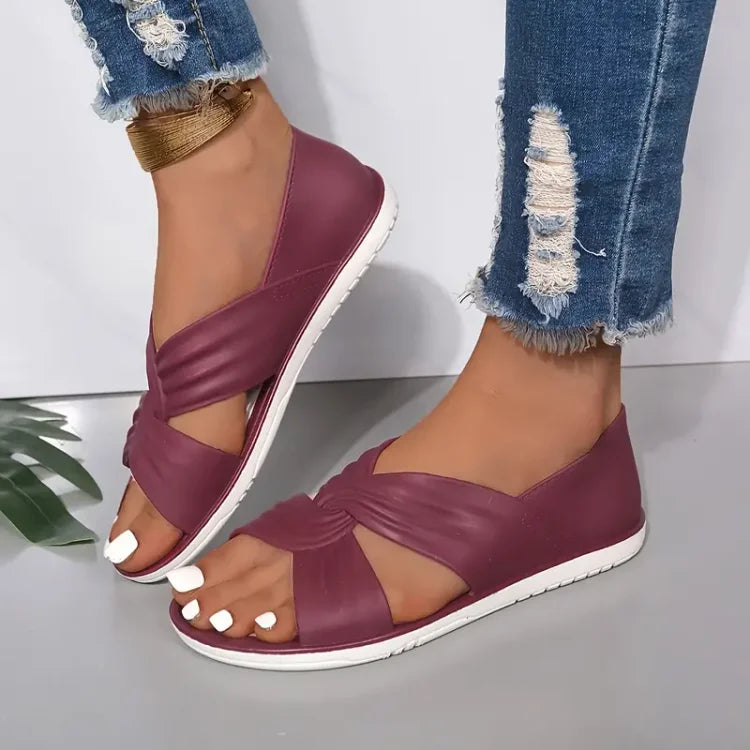 Beatrice | Orthopädische Sandalen mit stylischer Schleife