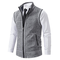 Sam™ - Fleece-Weste in Grau