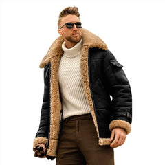 Benedict - Winterjacke für Herren in Schwarz