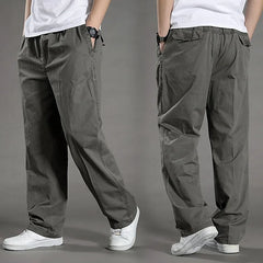 Conrad - Elastische Taille Gerade Herren Cargo-Hose in Grün