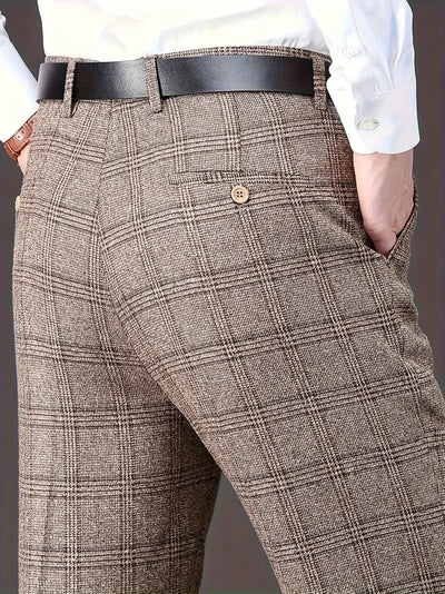Ben | Herren Karierte Hose
