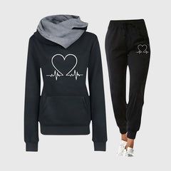 BETTY™ | Bequemes Trainingsset für Damen in Schwarz