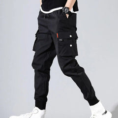 BARRY - Cargo Jogger in Schwarz