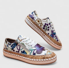 Noemi | moderne schuhe damen komfort in Blue Flora