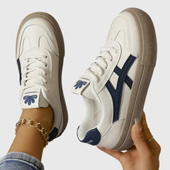 Beatrix | Damen Orthopädische Sneaker in Blau