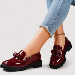 Ronja® | Elegante und Bequeme Sandalen in Bordeaux