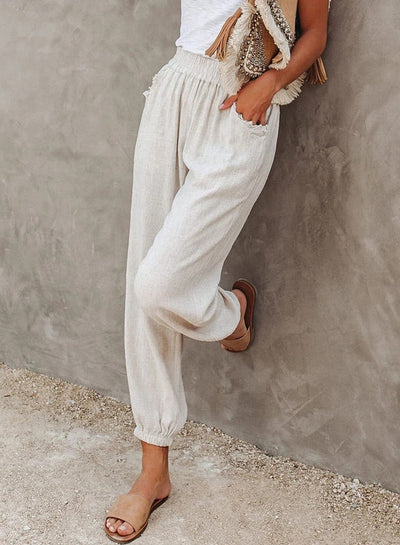 Clementine - Damen Lose Passform Hosen