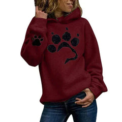 Mallory | Bequemer und stylischer Sommer Hoodie in Rot
