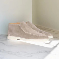 Ben | Herren Lässig Slip-On Slipper in Khaki