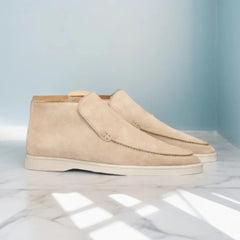 Ben | Herren Lässig Slip-On Slipper in Beige