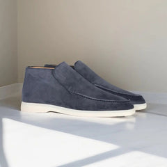 Ben | Herren Lässig Slip-On Slipper in Marineblau