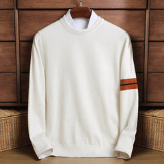 Romeo Cotton Sweater in White