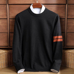 Romeo Cotton Sweater in Black