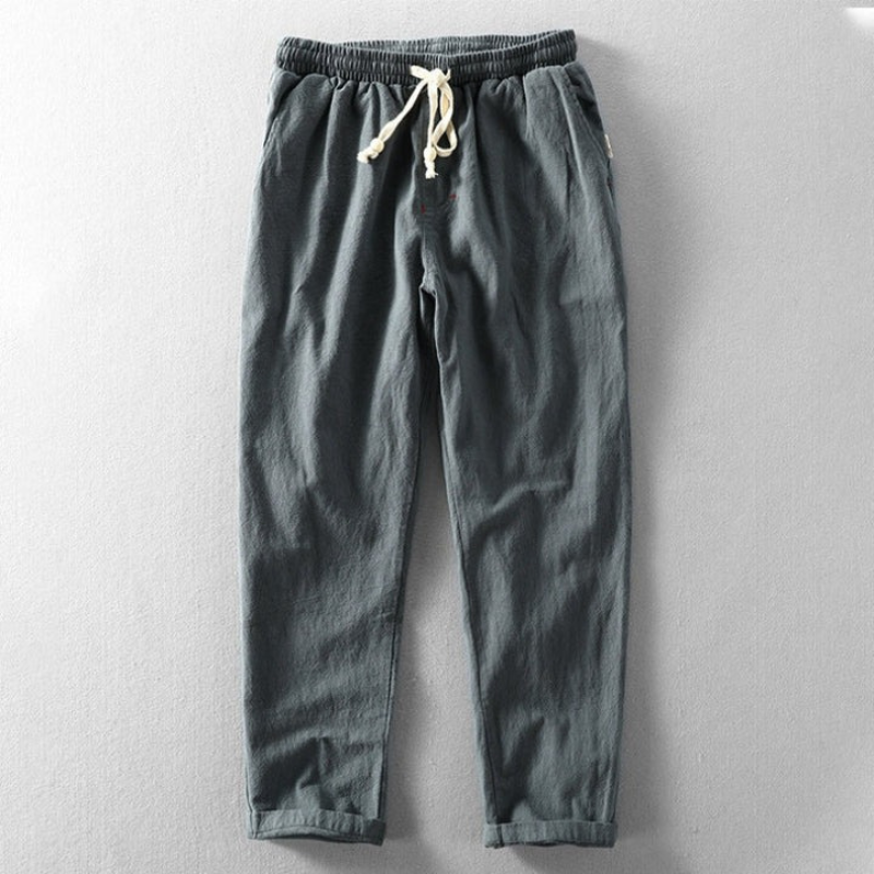 Bequeme Hose im japanischen Stil für Herren | Leichte