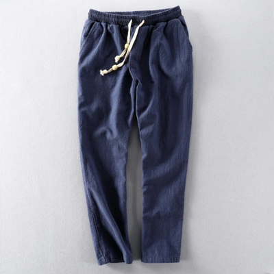 Bequeme Hose im japanischen Stil für Herren | Leichte
