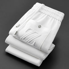 Bequeme Jogginghose für Männer - Fridri in Weiß