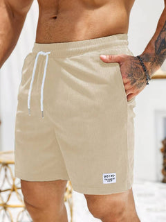 Bequeme sportliche Strandshorts - Marko in Aprikose