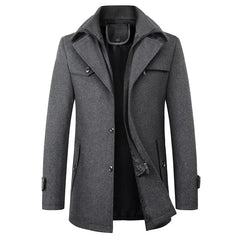 Bettina | Wasserdichte Business Winterjacke in Grau