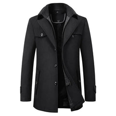 Bettina | Wasserdichte Business Winterjacke in Schwarz