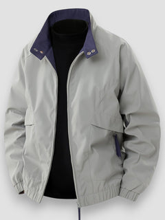 West - Leichte Frühlingsjacke in Grau