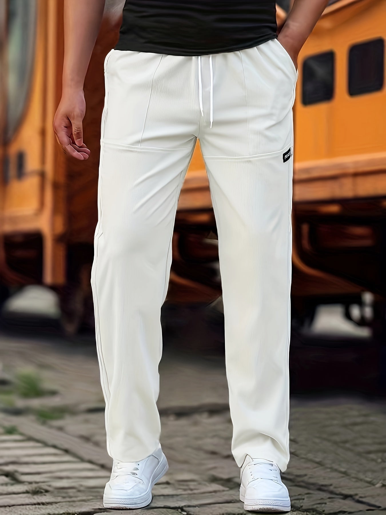 Kordelzughosen mit Taschen für Männer