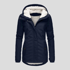 Dalila -  Elegante Winterjacke für Damen in Blau