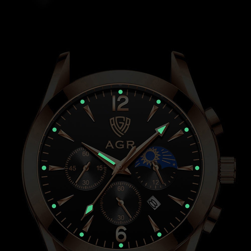 Zeitlose Luxus-Armbanduhr
