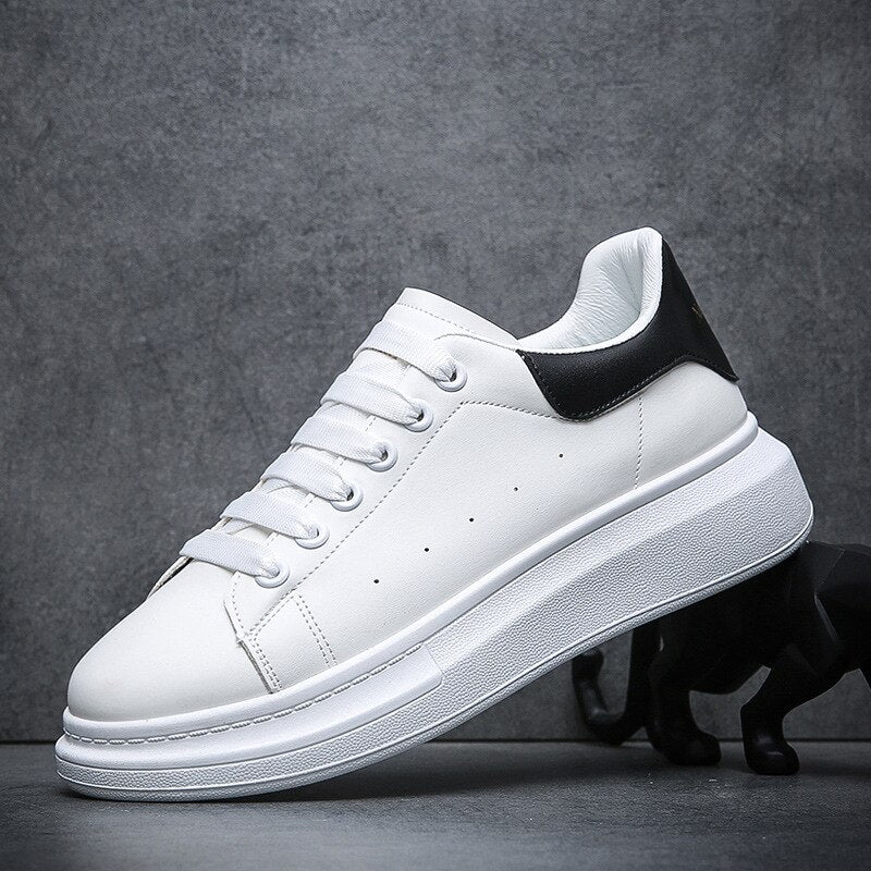 Plattform-Schnürsneaker für Herren