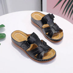 Mina® | Orthopädische Sandalen für Damen in Schwarz