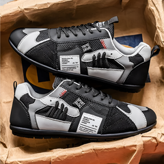Riemelt - Bequeme Schnür Turnschuh in Schwarz