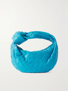Sonya - Handtasche - Elegantes gewebtes Design in Blau