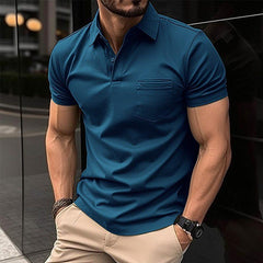 Beckham - Herren Polo‑Shirt in Blau