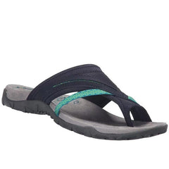 Sydney® | Bequeme Sommer-Hausschuhe in Blau