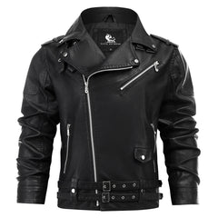 Leopold® | Boulevard Lederjacke in SCHWARZ