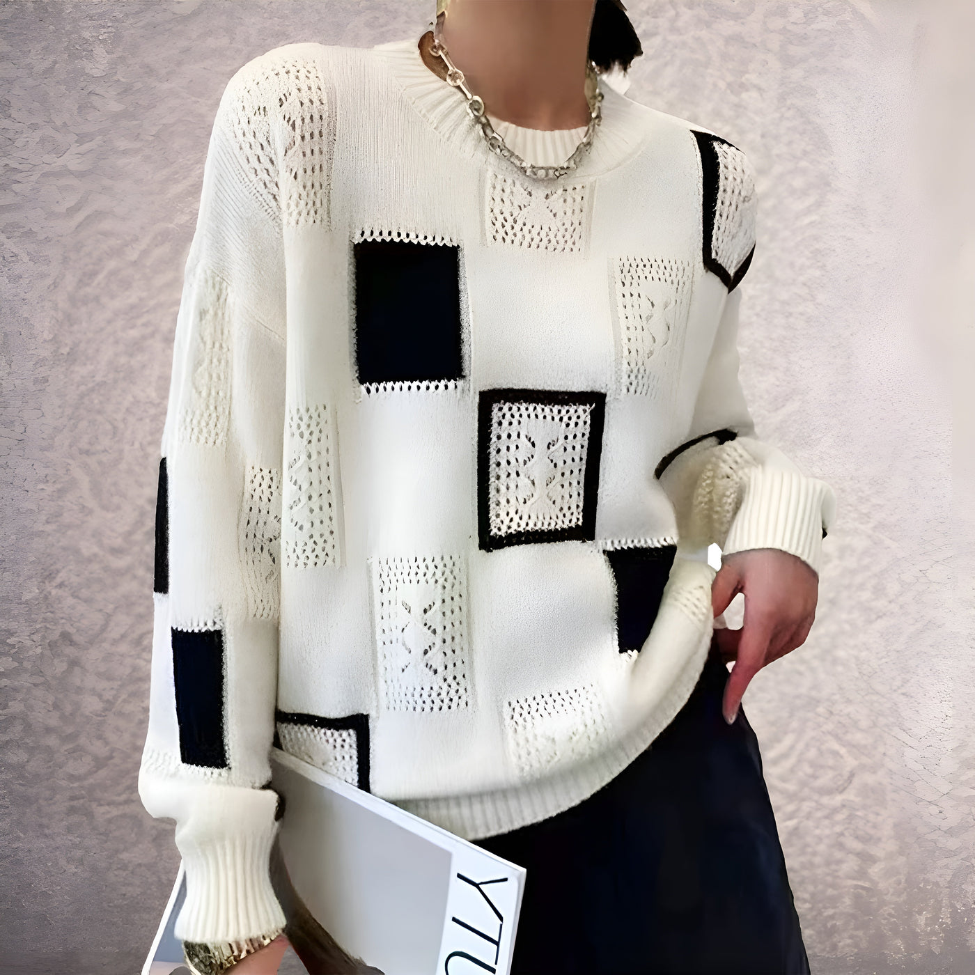 Sarah™ | Übergroßer Pullover