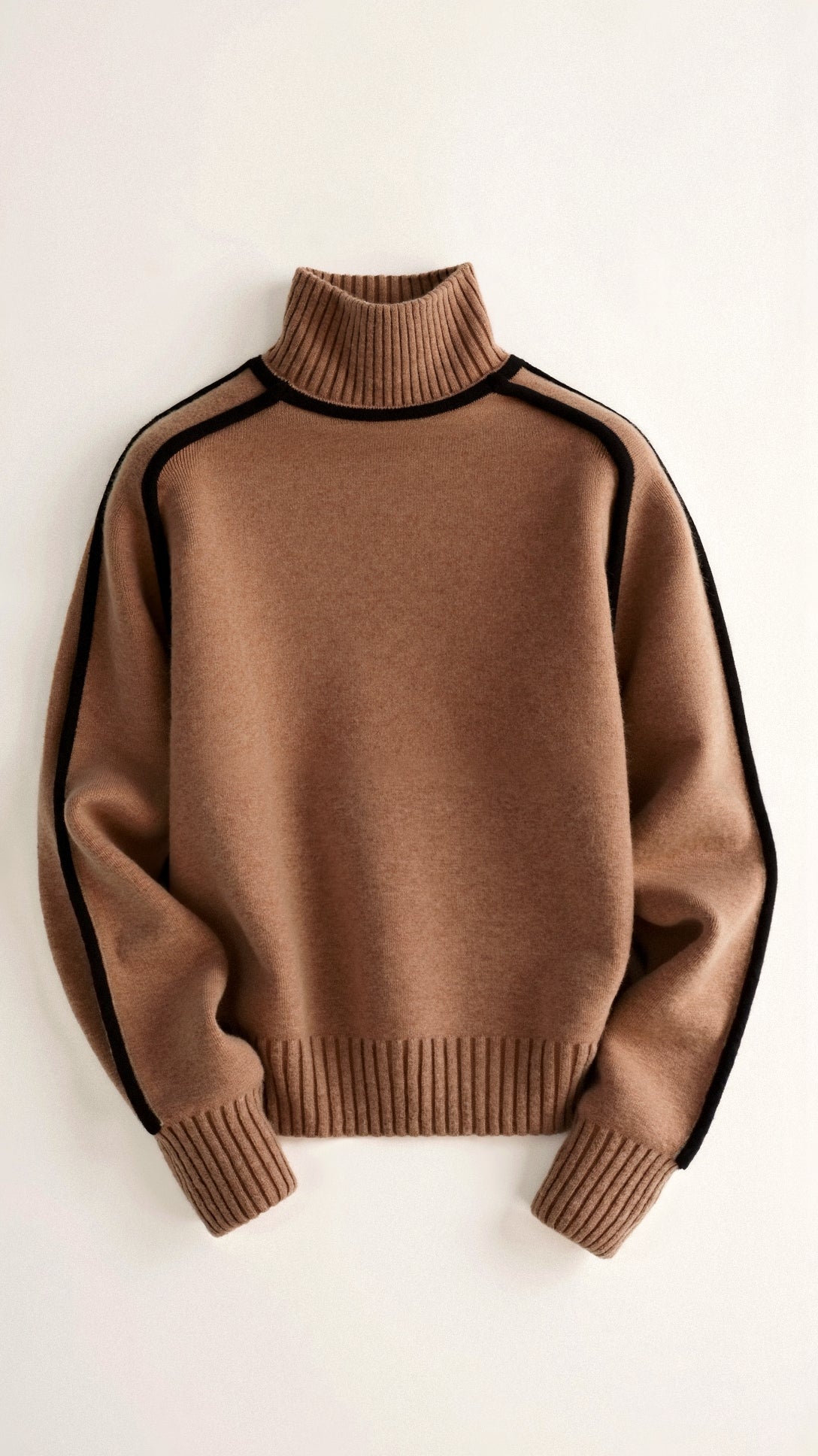 Catalina - Strickrollkragenpullover - Kontrastierende Linien
