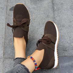 Alina | Bequeme Sneaker für den Alltag Damen in Braun