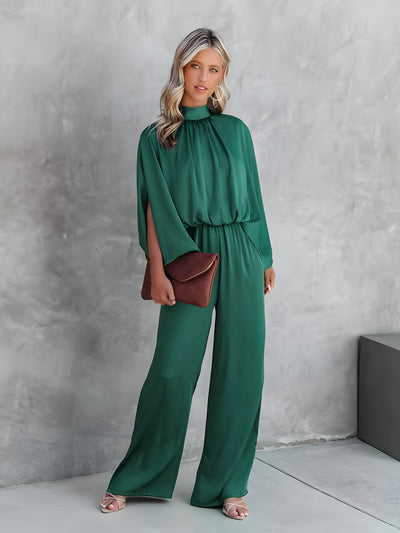 Aubryn | Trendiger grüner Jumpsuit