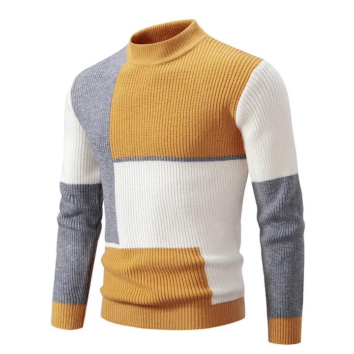 Bunter Rollkragenpulli - Benjamin