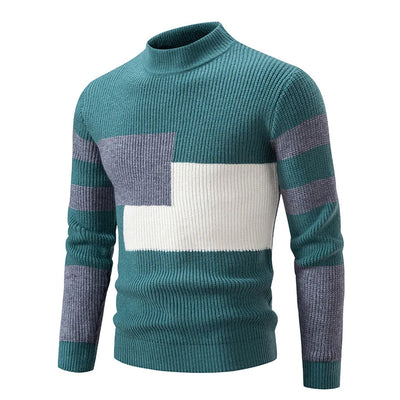 Bunter Rollkragenpulli - Benjamin