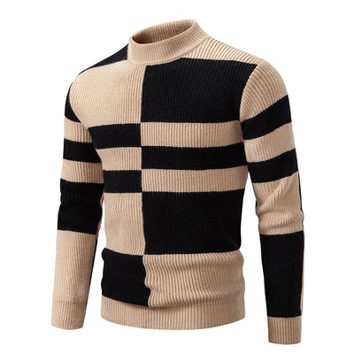 Bunter Rollkragenpulli - Benjamin