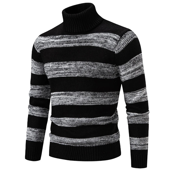Bunter Rollkragenpulli - Benjamin